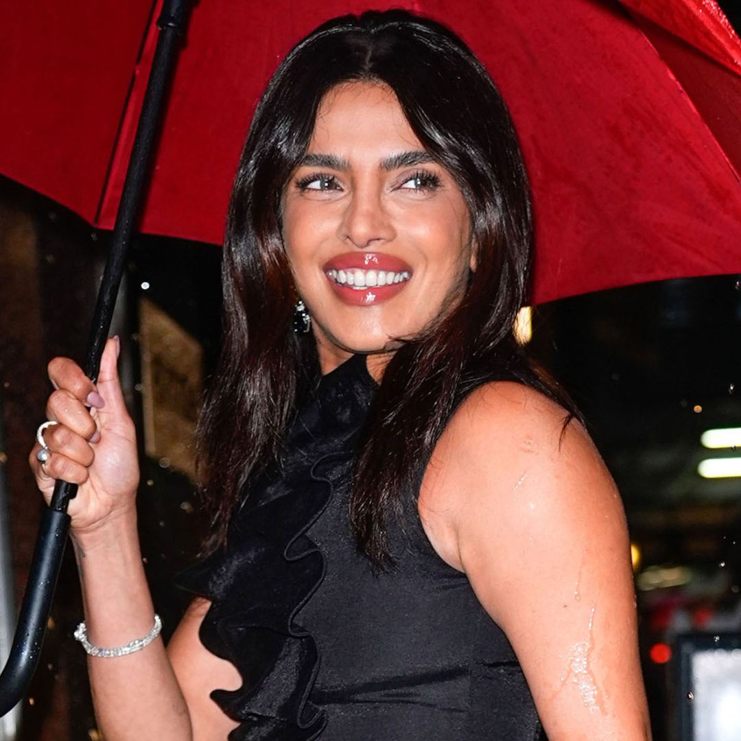 Priyanka Chopra Jonas вышла с Lady Dior и черным платьем A.W.A.K.E. Mode