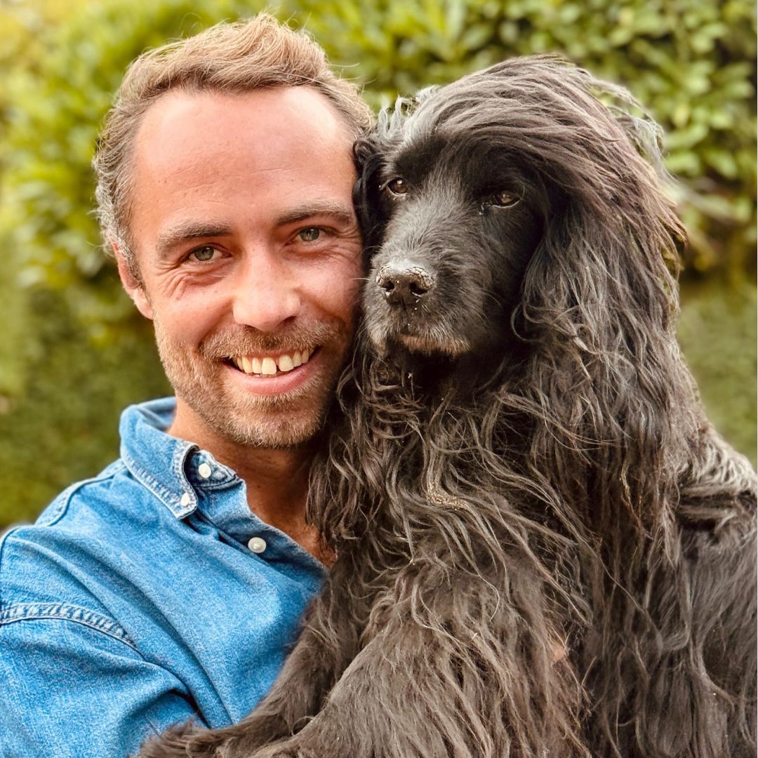 James Middleton показал редкое фото Lupo в день собак
