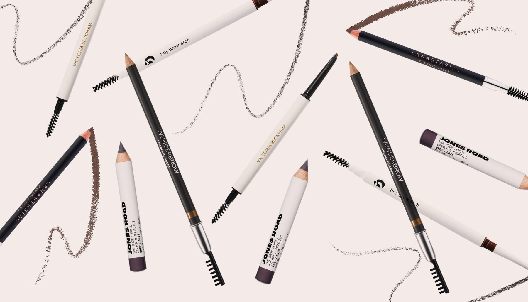 Allure выбрал 7 карандашей для поредевших и жестких бровей
