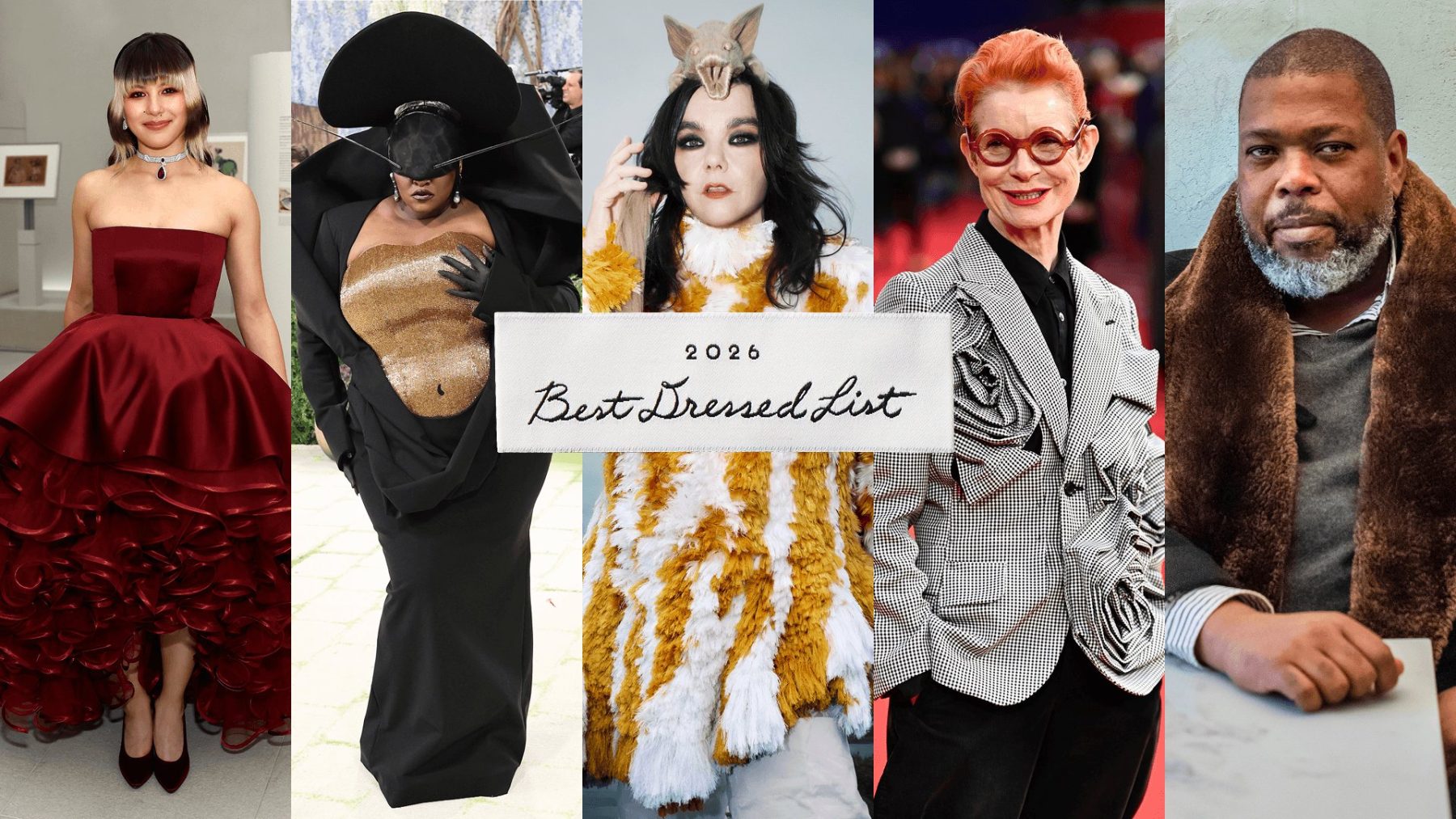 Spike Lee, Rosalía и Björk — самые неординарно одевающиеся люди 2026 года