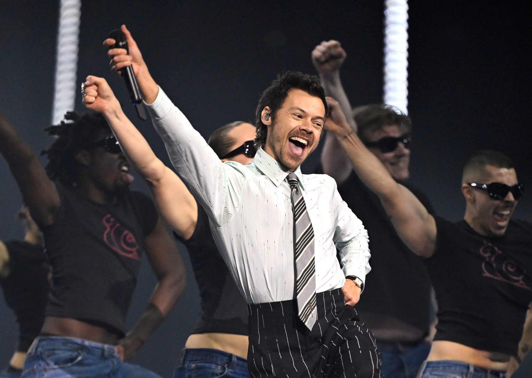 Harry Styles вспомнил о свадьбе Taylor Swift и Travis Kelce на шоу в MSG