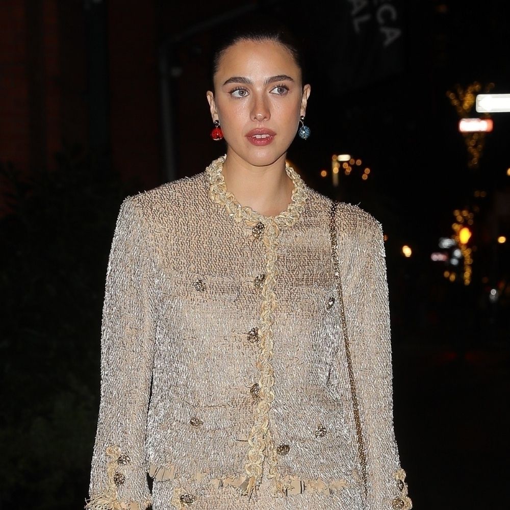 Осенний гардероб стоит собирать по примеру Margaret Qualley