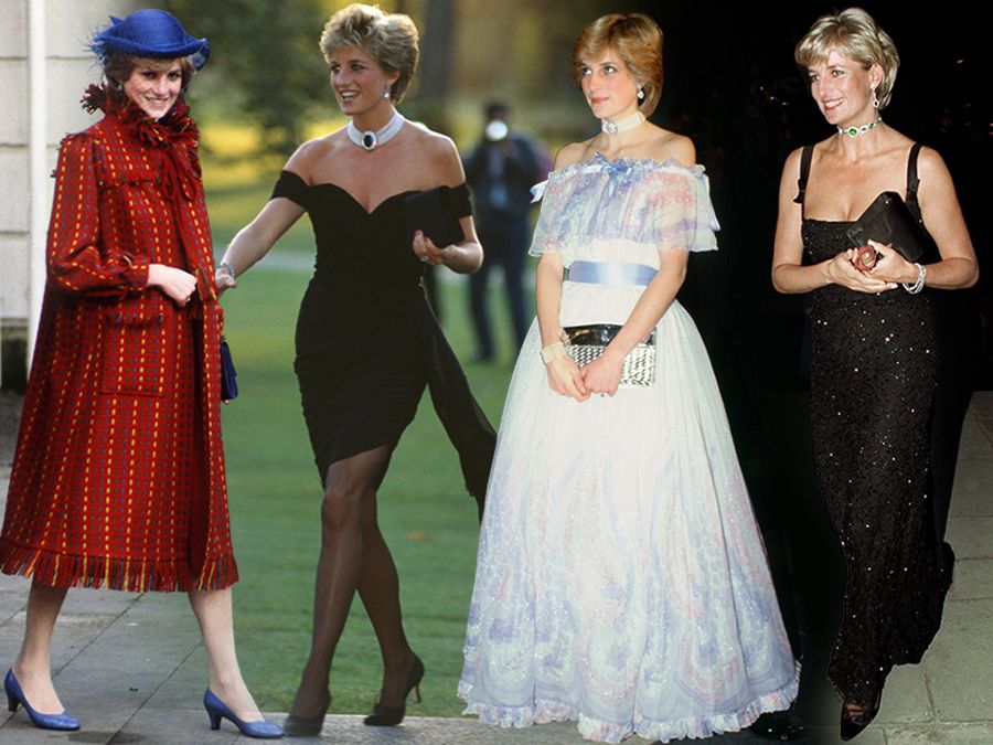Эволюция стиля Princess Diana стала воплощением королевского гламура