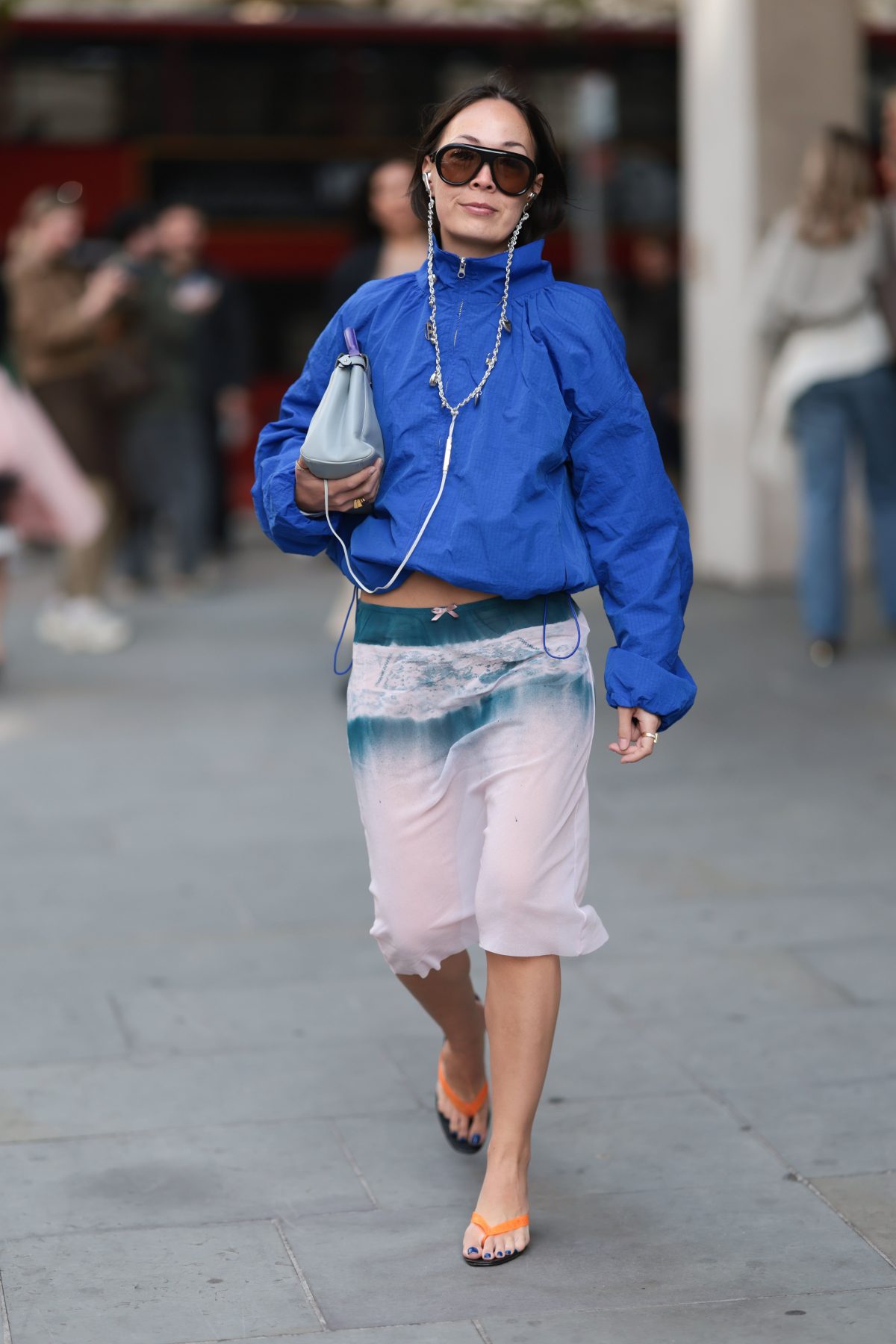 Шесть неожиданных осенних цветовых сочетаний с улиц LFW