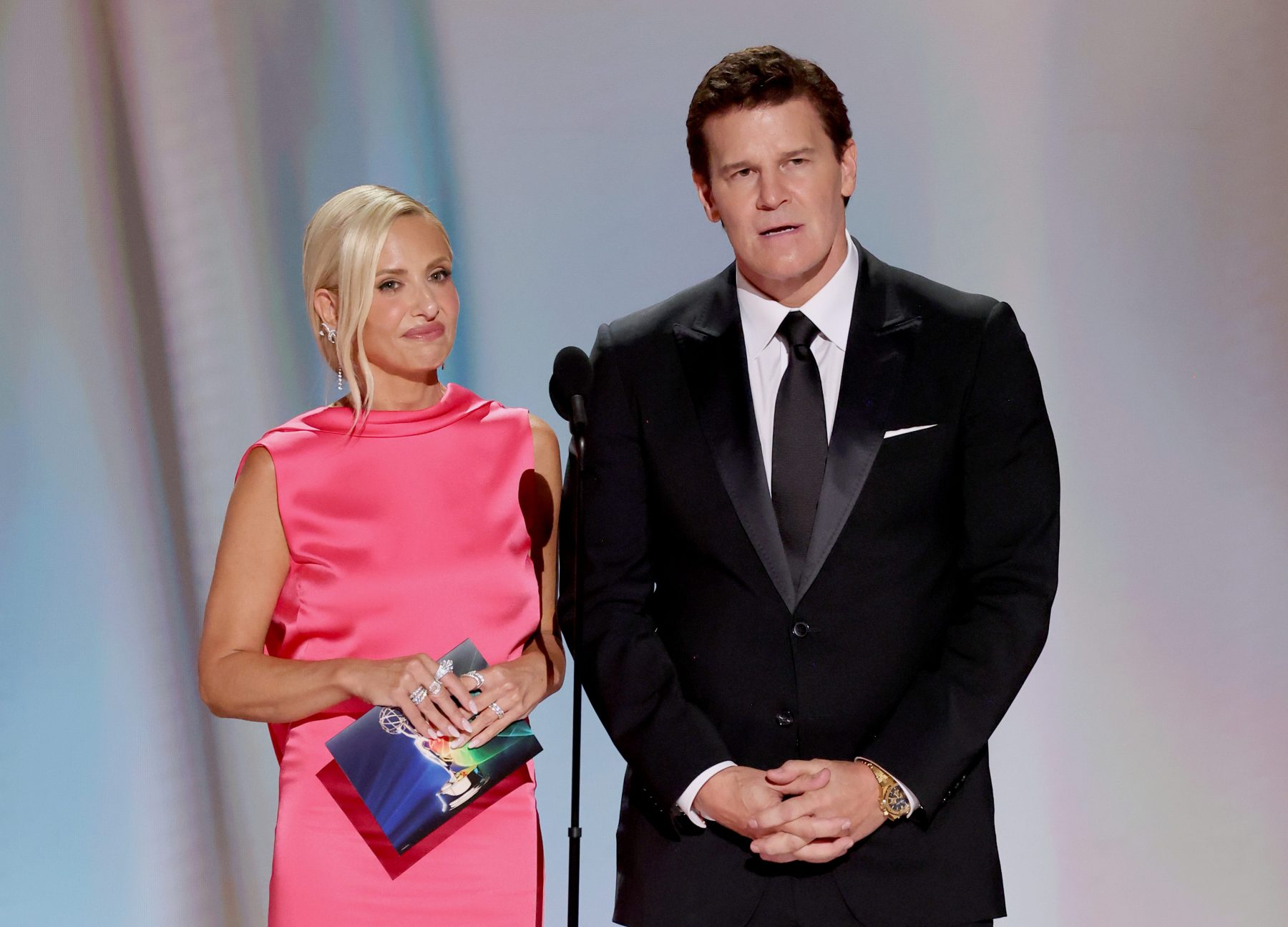 Sarah Michelle Gellar и David Boreanaz встретились на Emmy 2026