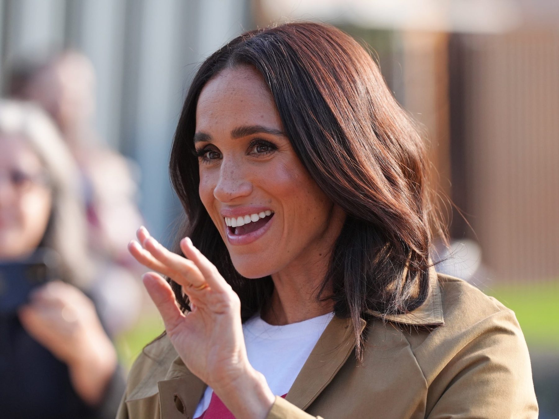 Duchess Meghan впервые заметили после переезда в England