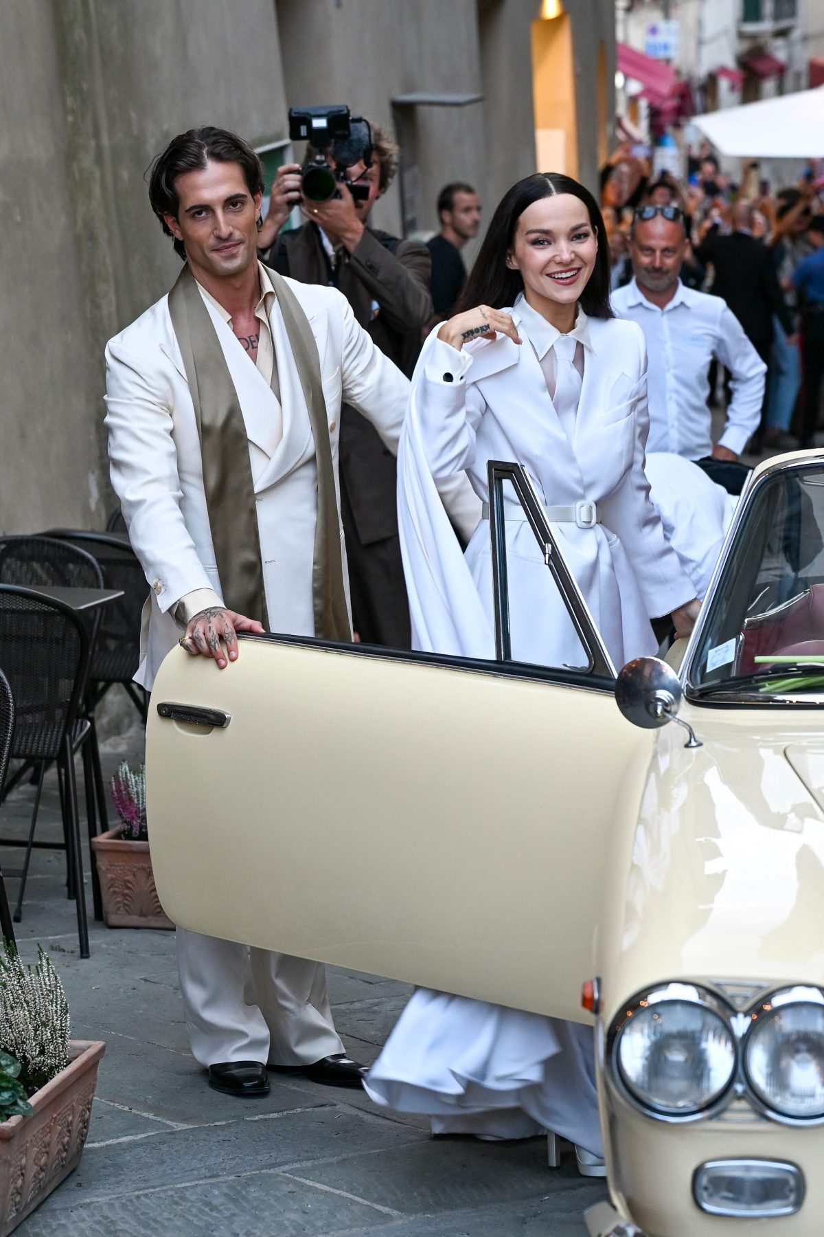 Damiano David из Måneskin и Dove Cameron поженились в Италии