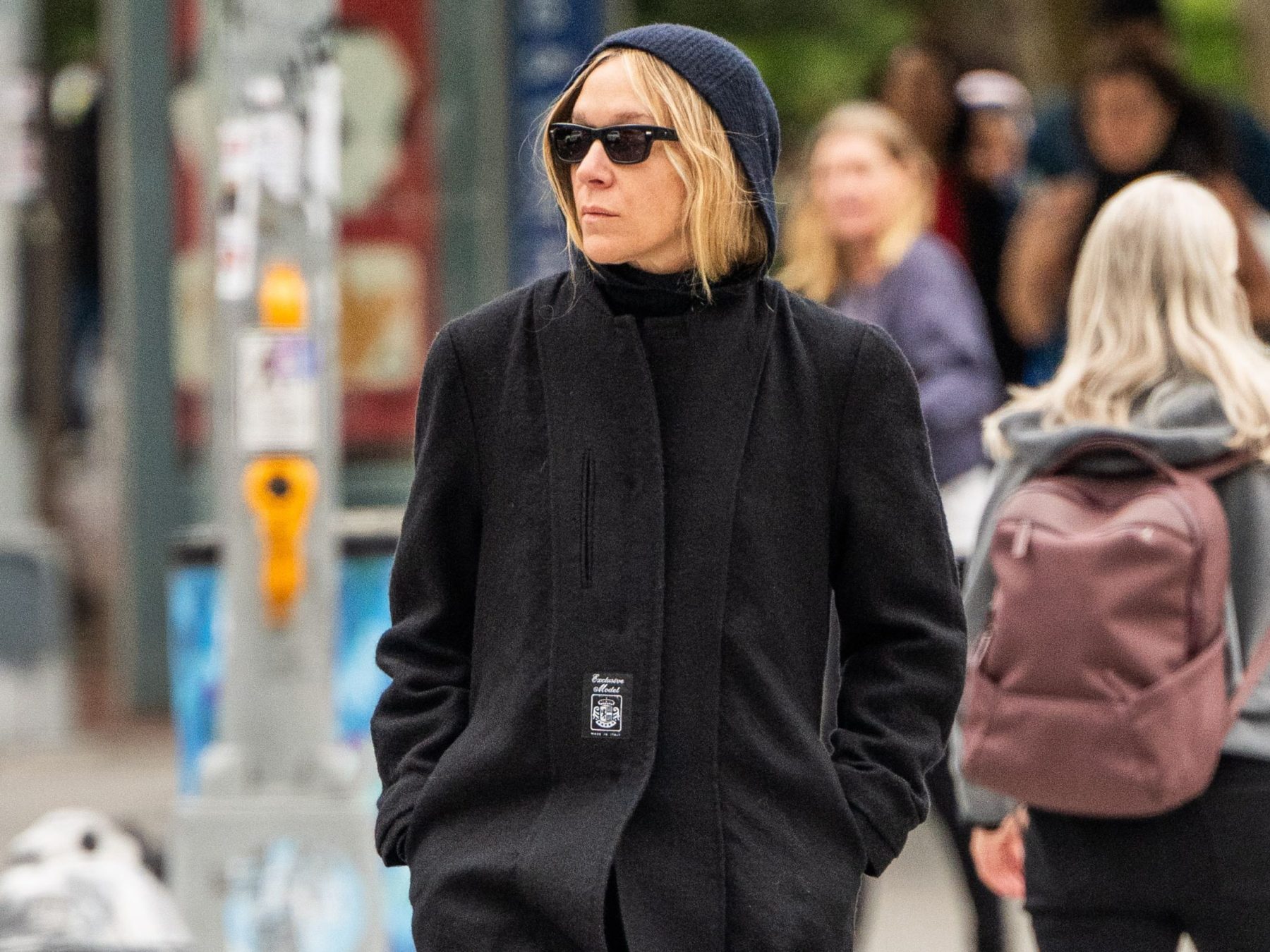 Chloë Sevigny показала, как носить многослойность осенью