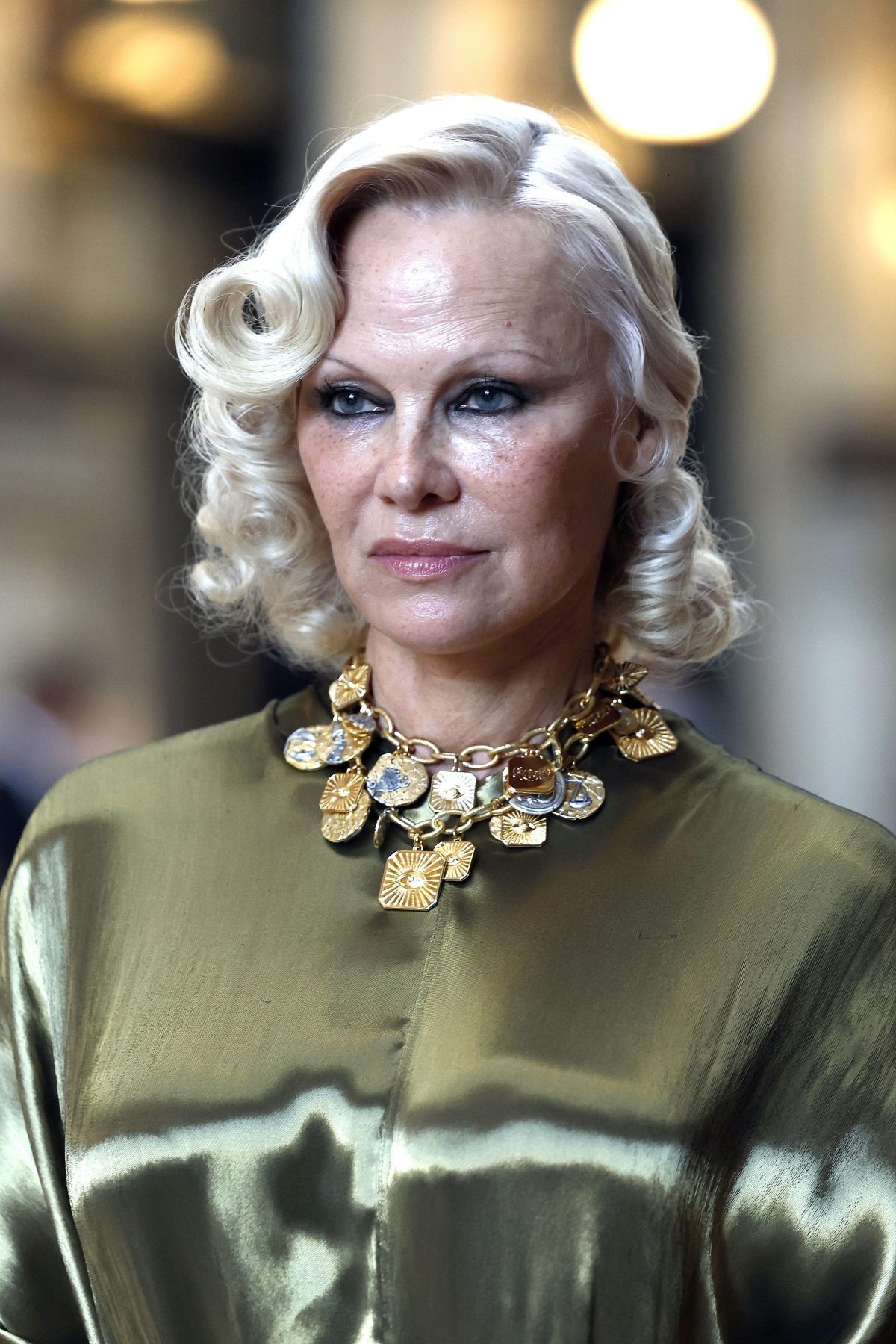 Pamela Anderson появилась в образе full-glam на Vogue World 2026: Milano
