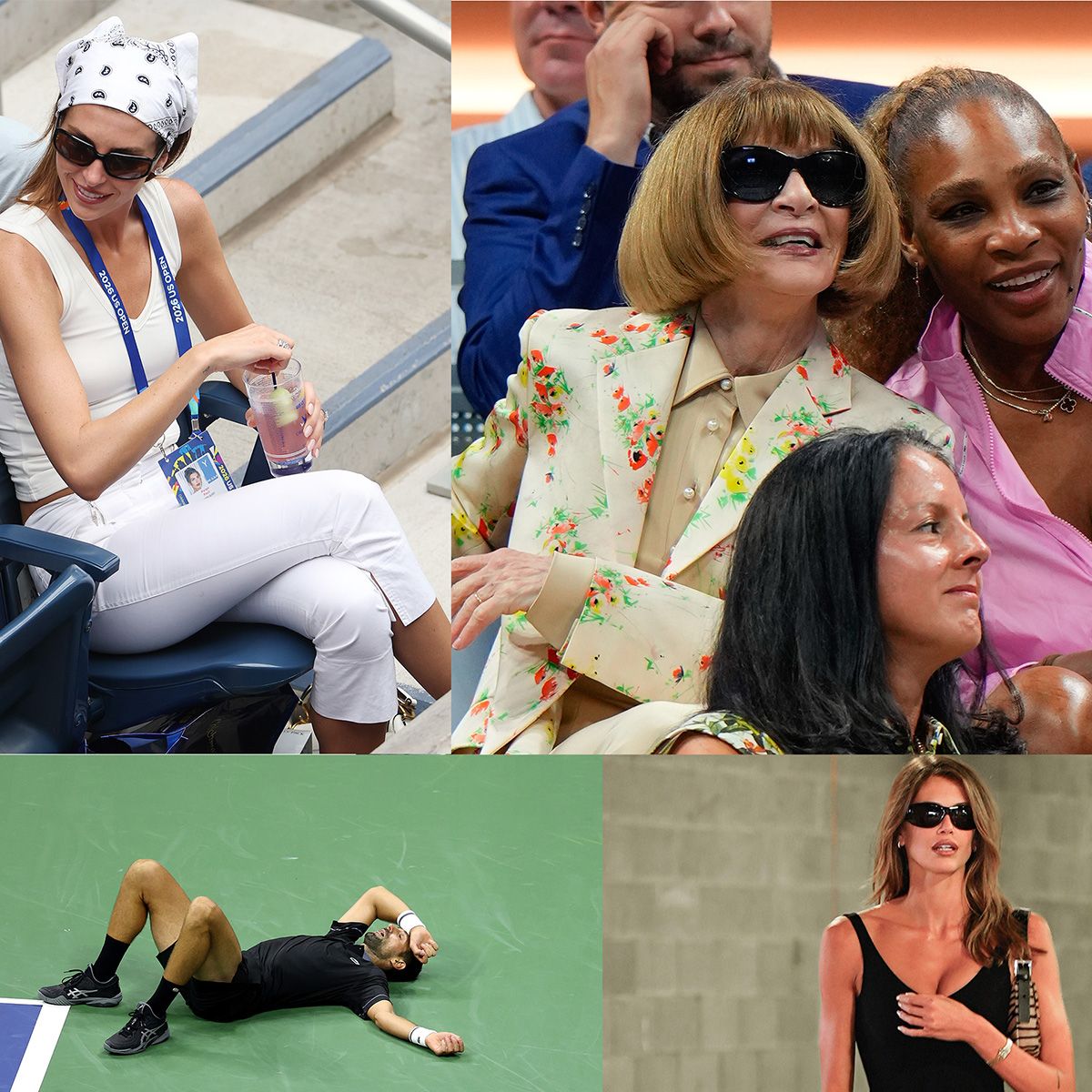 US Open начался, и в Нью-Йорке уже следят за образами звезд