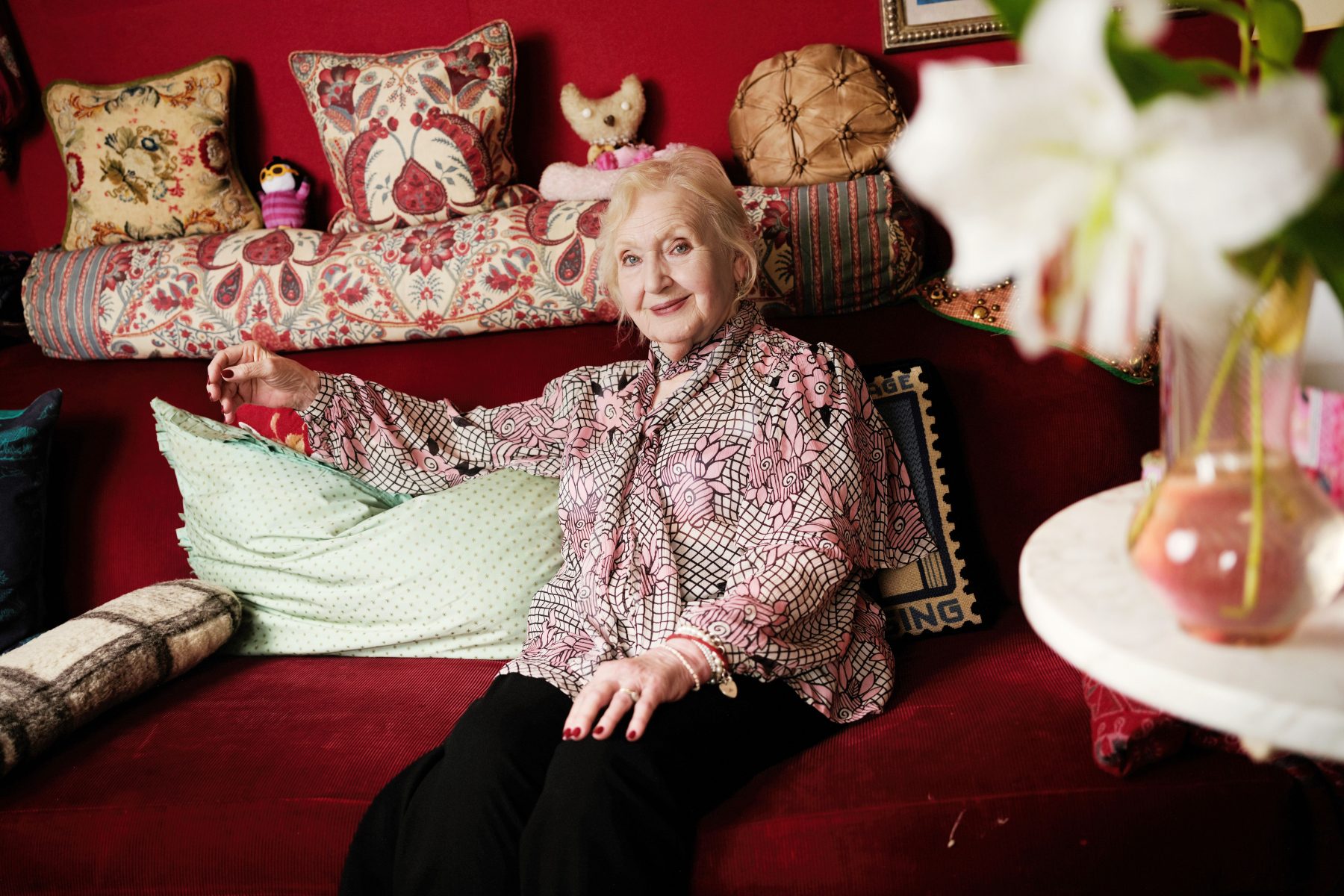 Celia Birtwell рассказала об Ossie Clark, David Hockney и хорошем белье