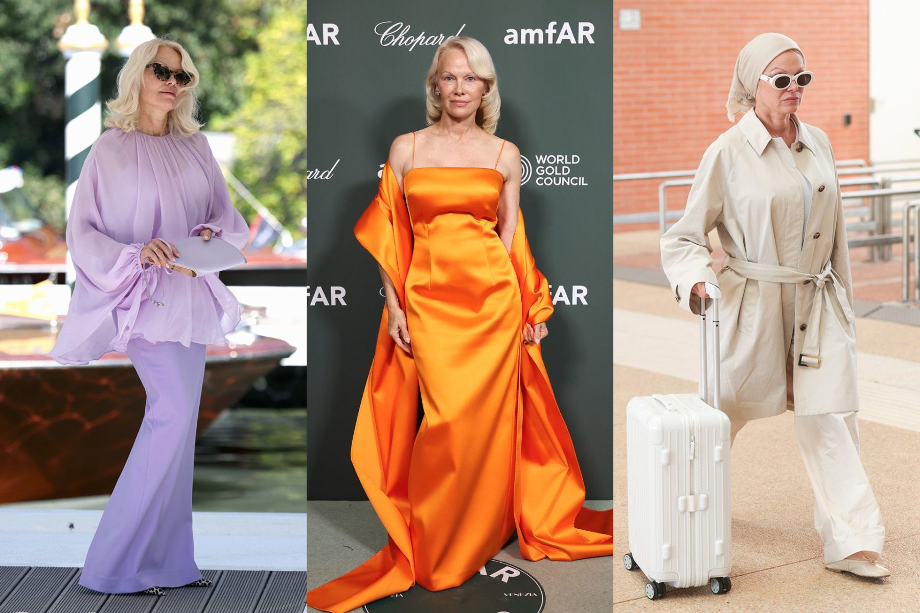 Pamela Anderson собрала для Venice Film Festival 2026 только эффектные образы