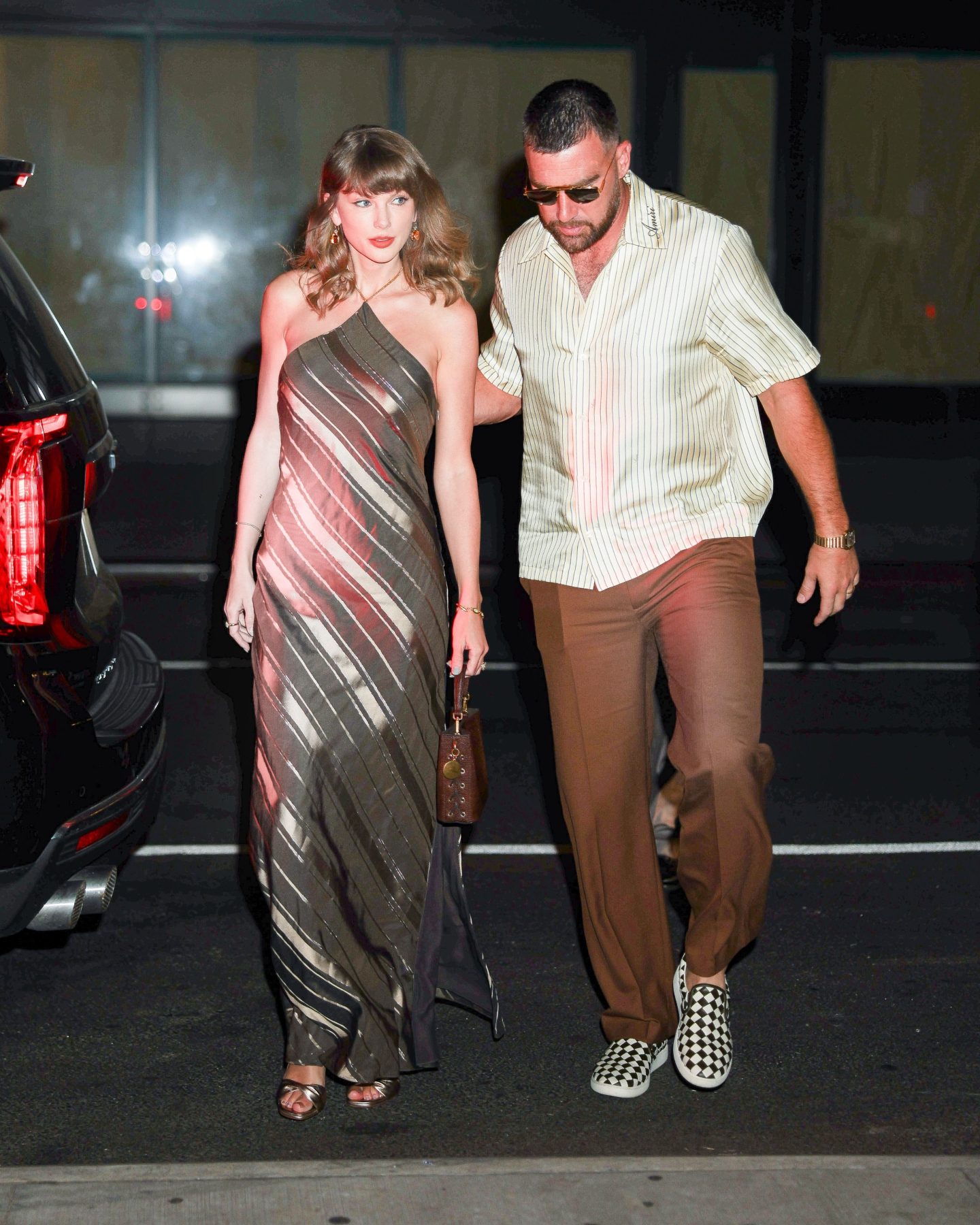 Taylor Swift и Travis Kelce вышли на первое свидание после свадьбы
