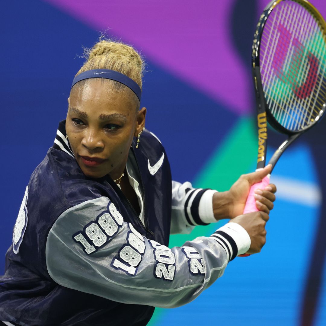 Serena Williams посвятила Nike jacket своей карьере в матче с Venus Williams