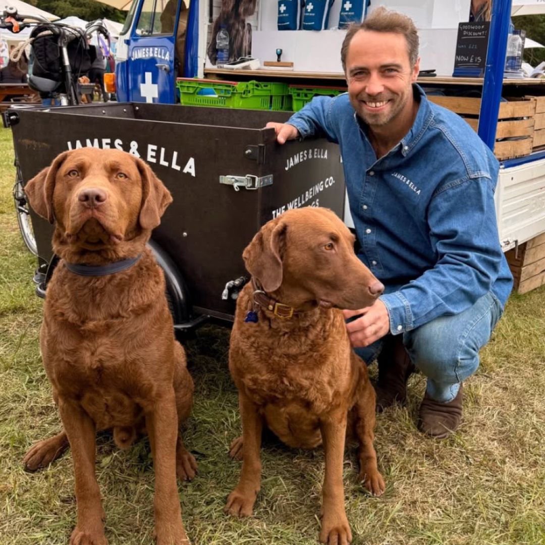 James Middleton поделился летними воспоминаниями с сыном Inigo