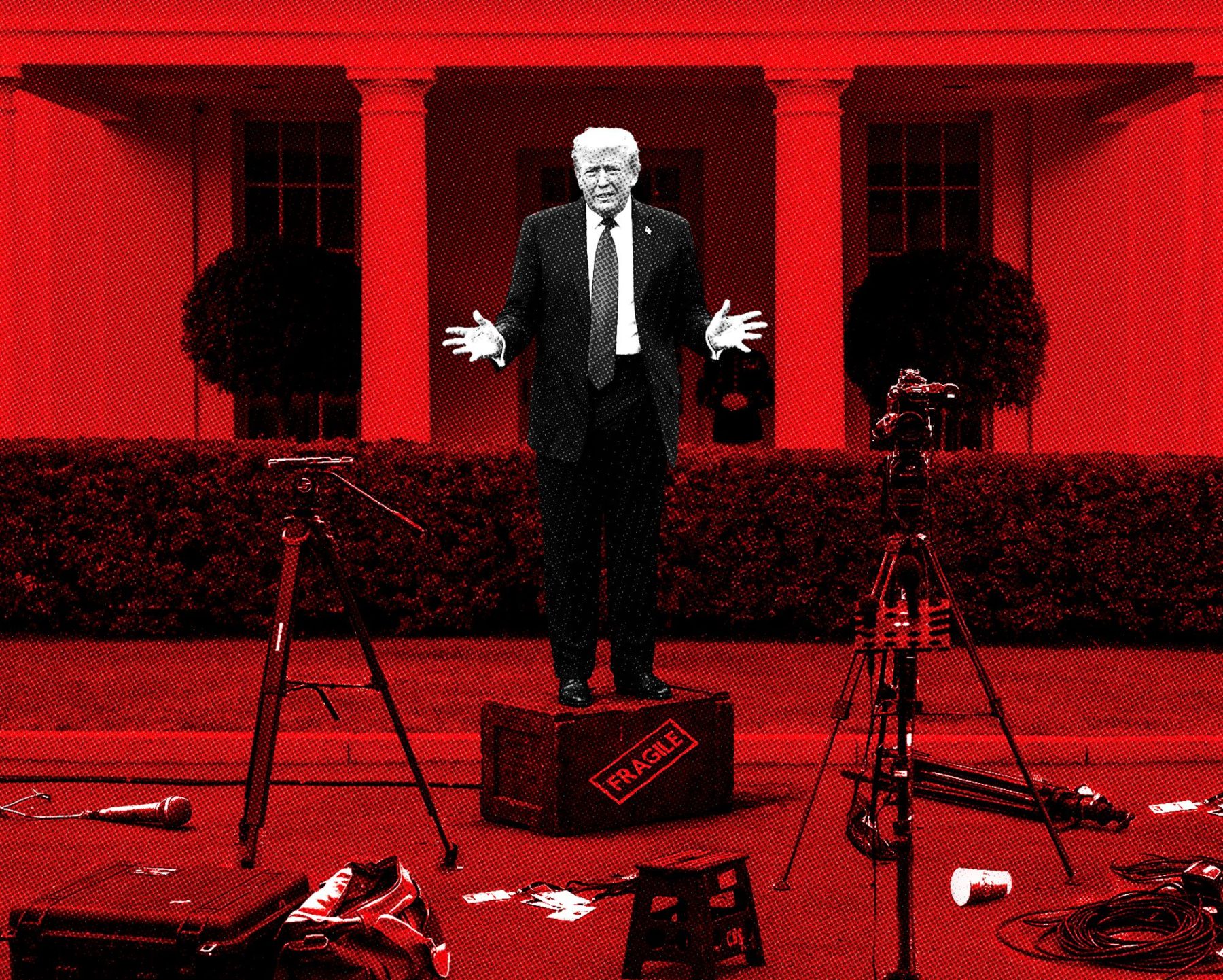 Запрет Trump на CNN, MS NOW и Politico стоил ему того, что он любит больше всего