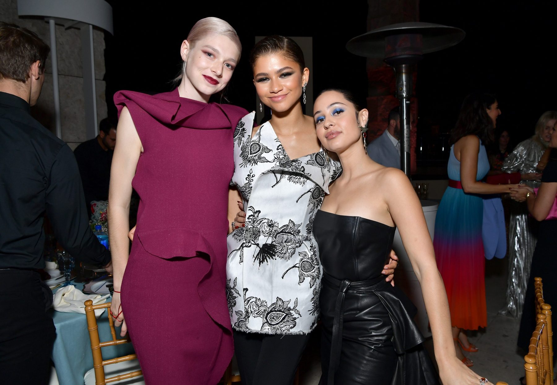 Zendaya, Hunter Schafer и Alexa Demie встретились на мини-реюнионе Euphoria