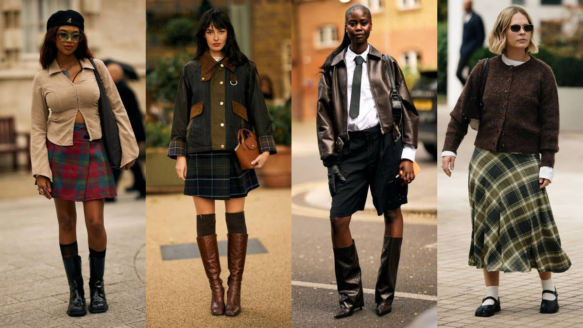 Street style на London Fashion Week вернулся в школьную форму