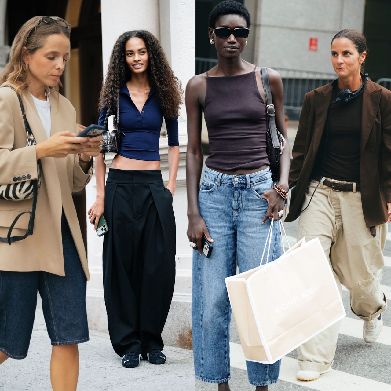Лучшие минималистичные образы на New York Fashion Week