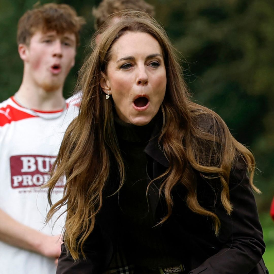 Princess Kate пошутила, что боялась выбить кому-то зубы в новой игре