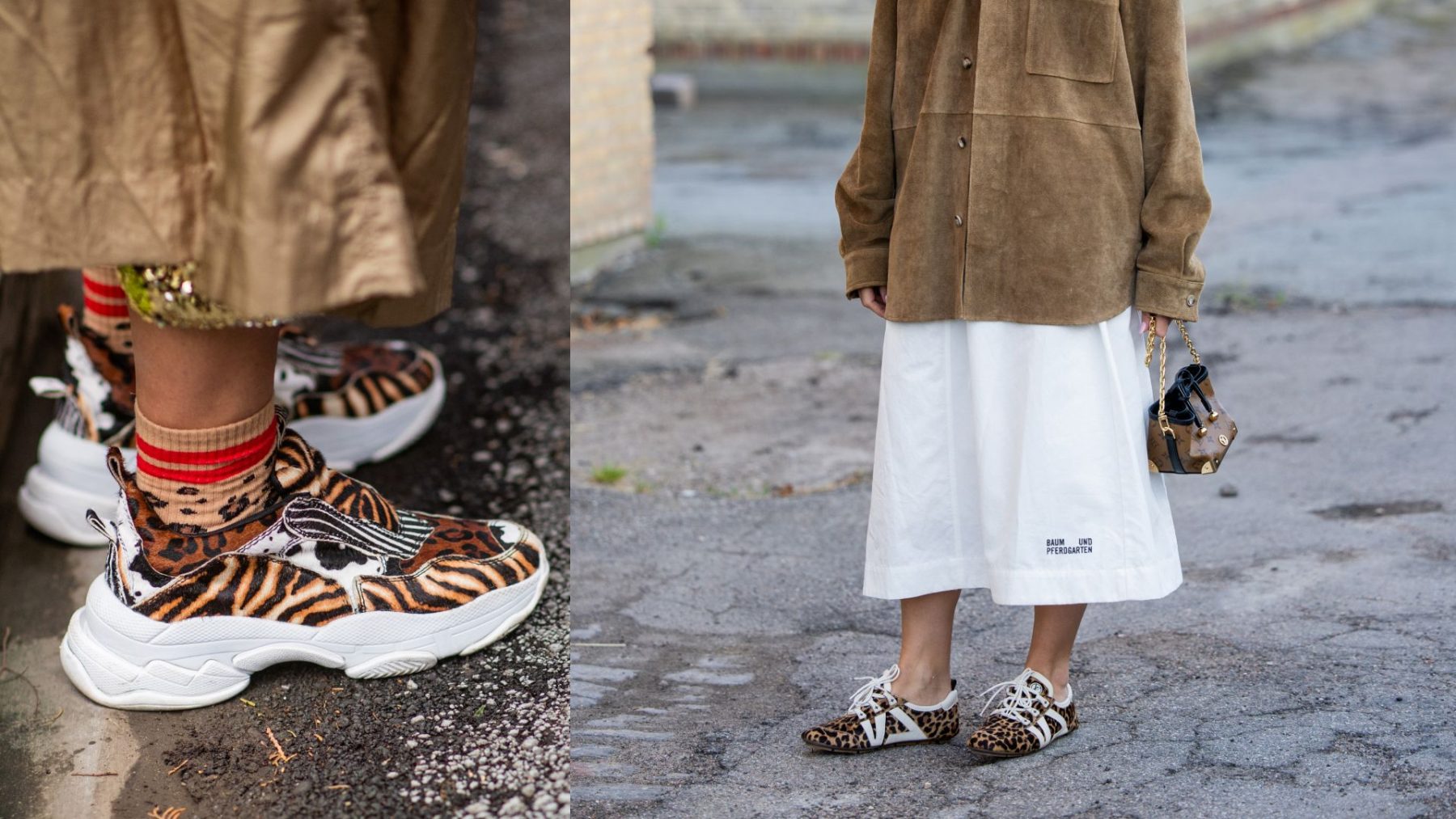 Animal print sneakers стали новой одержимостью сезона