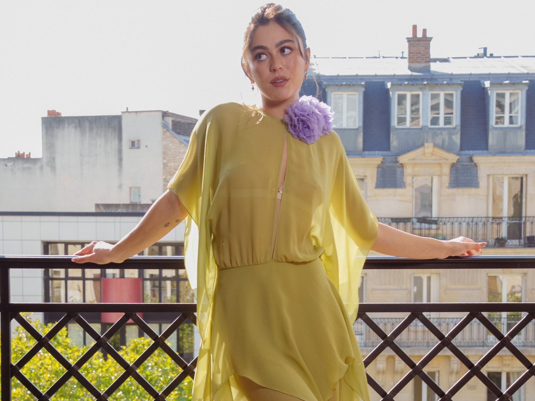 Mika Abdalla впервые побывала на Paris Fashion Week