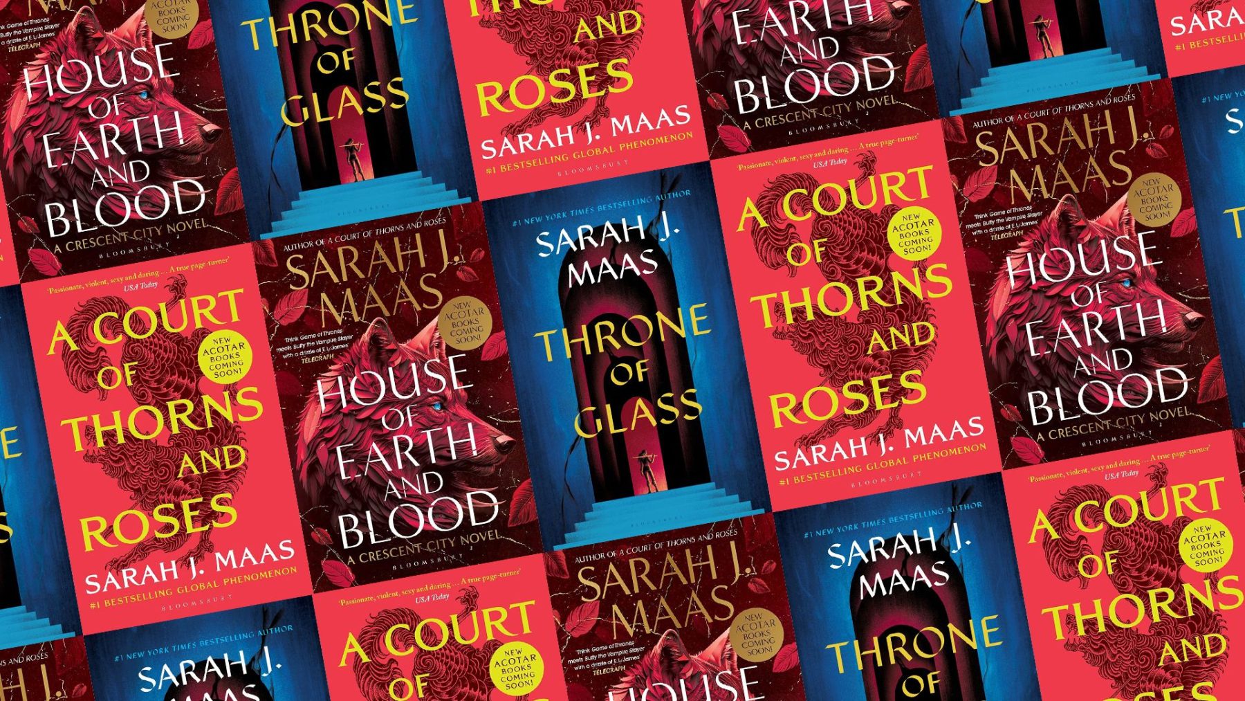 Как читать книги Sarah J. Maas по порядку