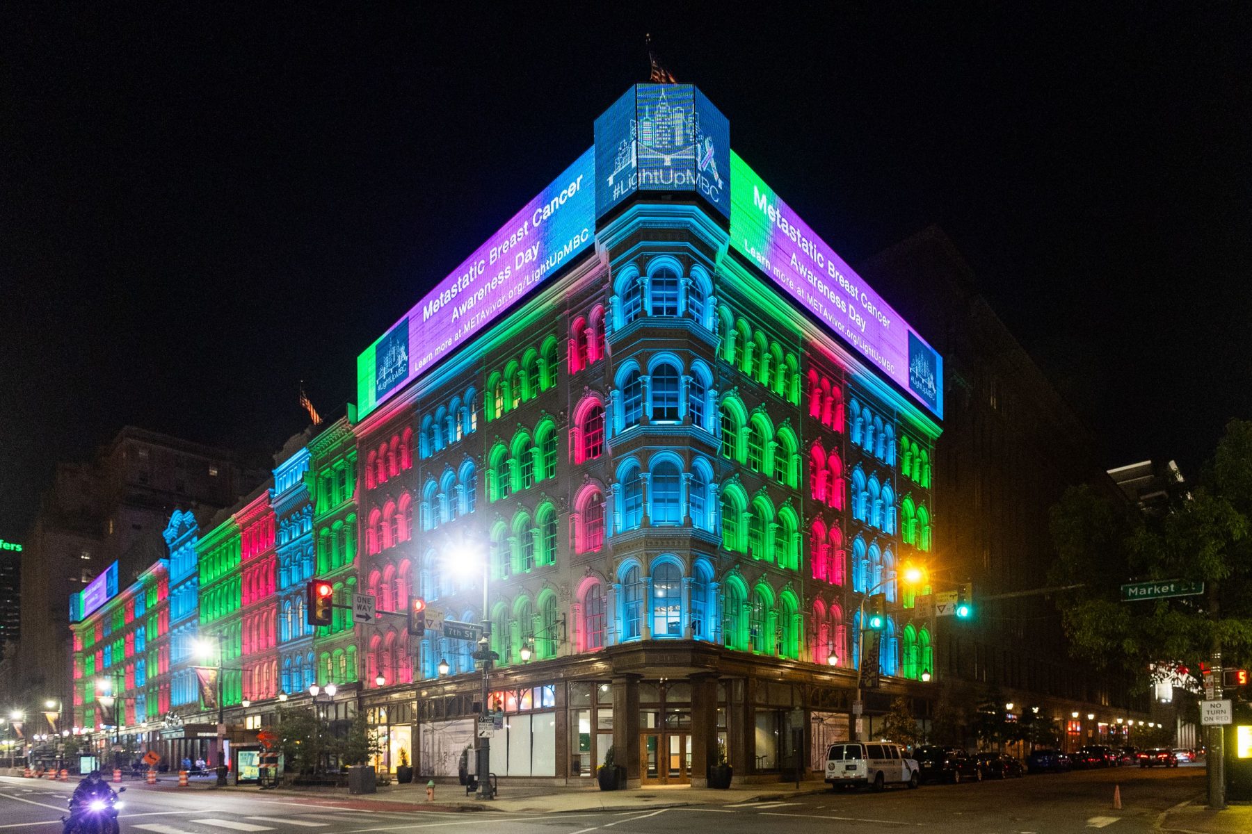 Глобальная акция LightUpMBC соберет средства на исследование рака груди