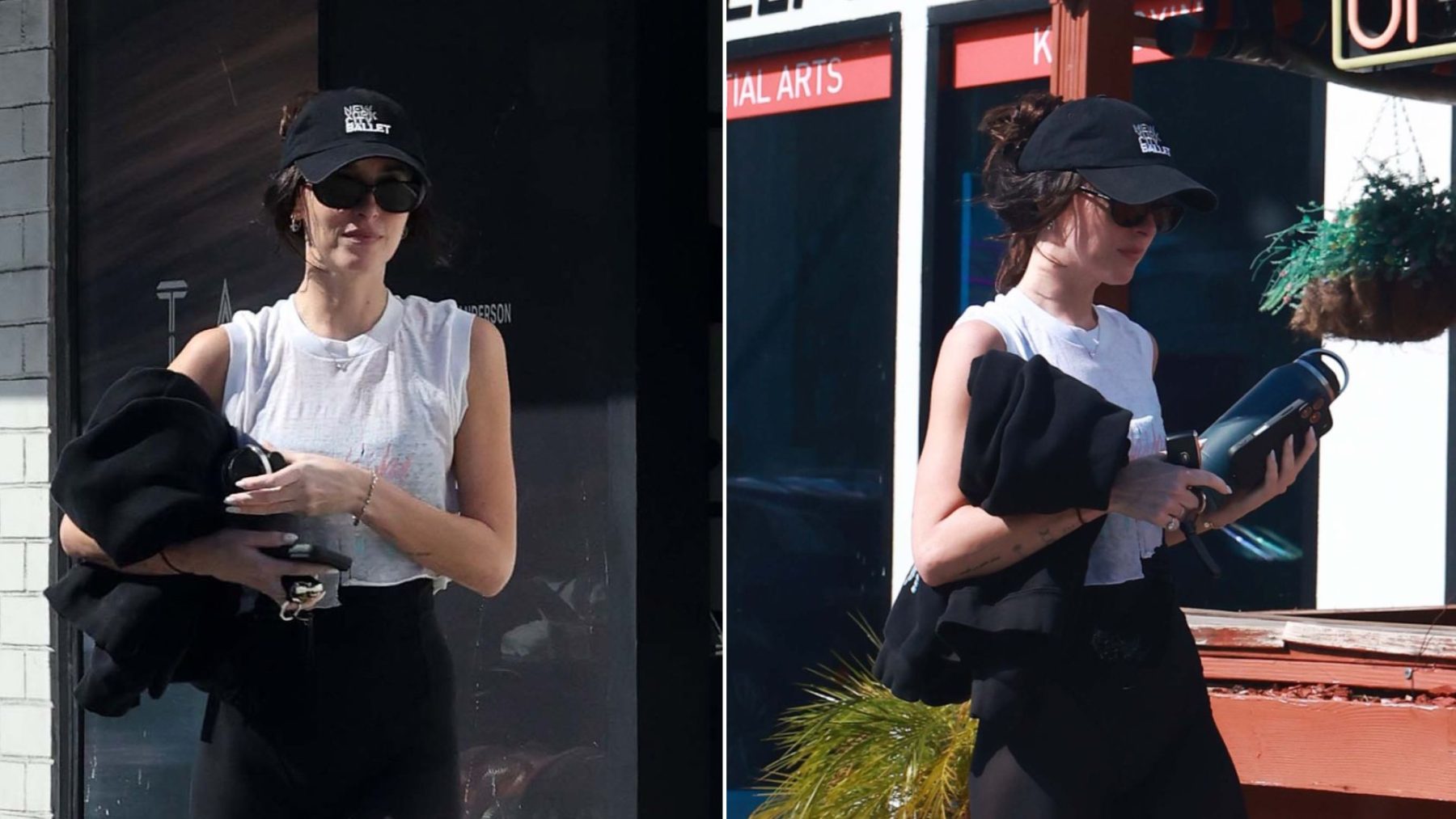 Любовь Dakota Johnson к Nike V2K только усиливается