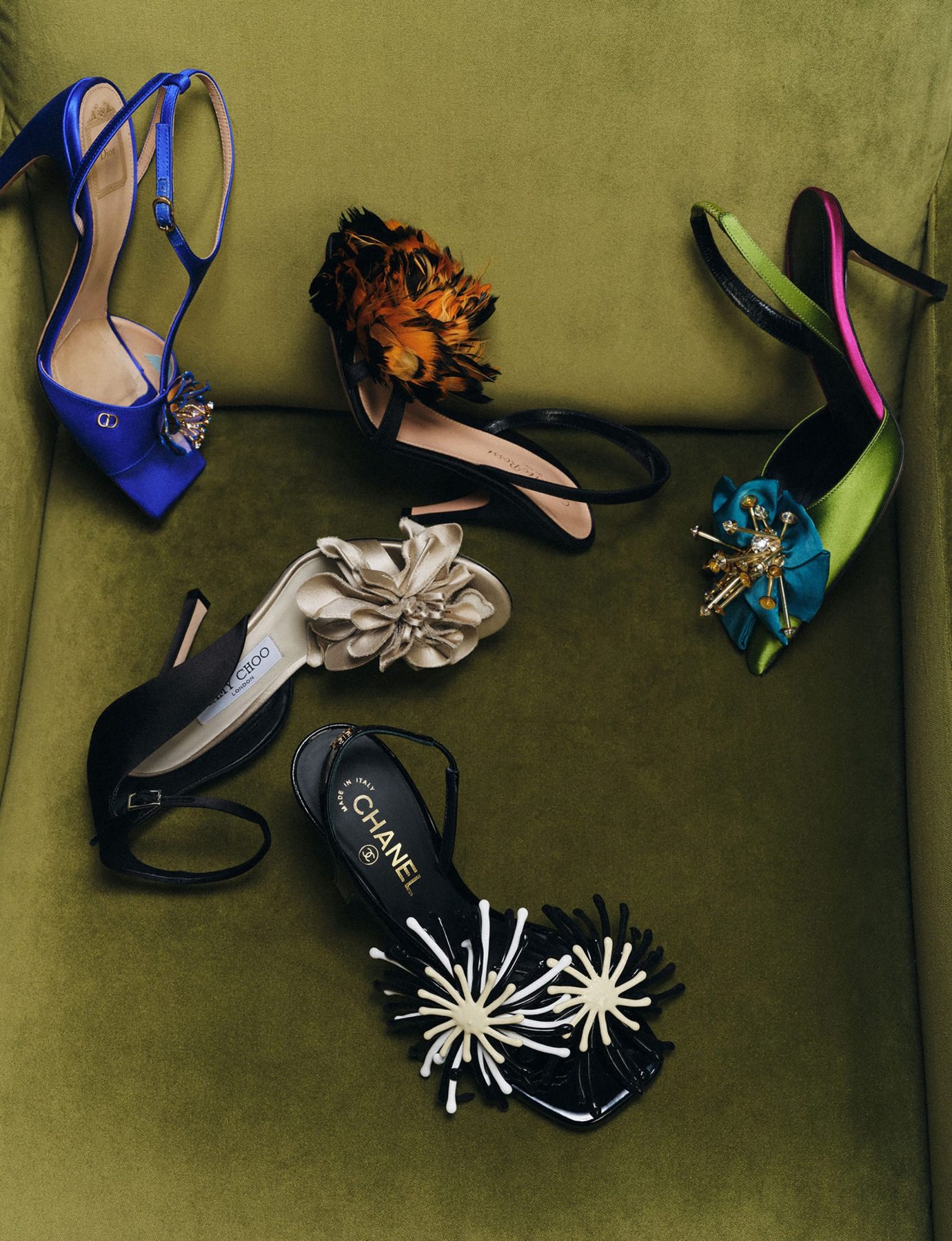 Corsage shoe стал главным акцентом осеннего гардероба