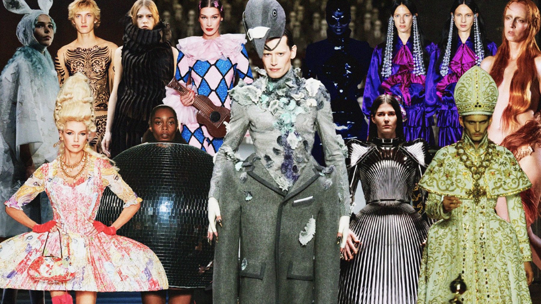 84 идеи хэллоуинских костюмов из архивов Vogue Runway