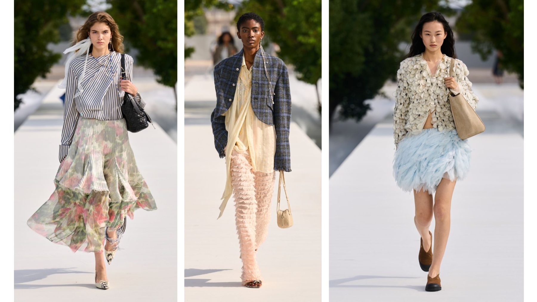Jonathan Anderson сделал весенний гардероб Dior почти невесомым