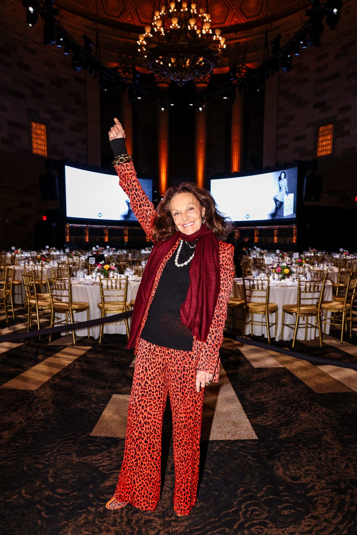 Diane von Furstenberg чествовали на обеде Couture Council в FIT