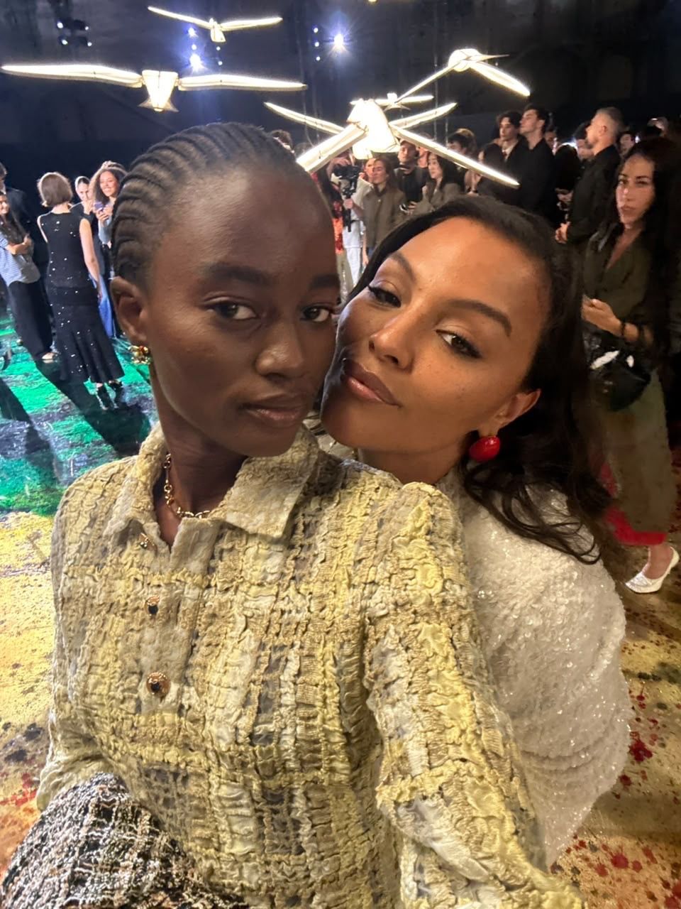 Rachel Ojuromi дебютировала на подиуме Chanel в Париже