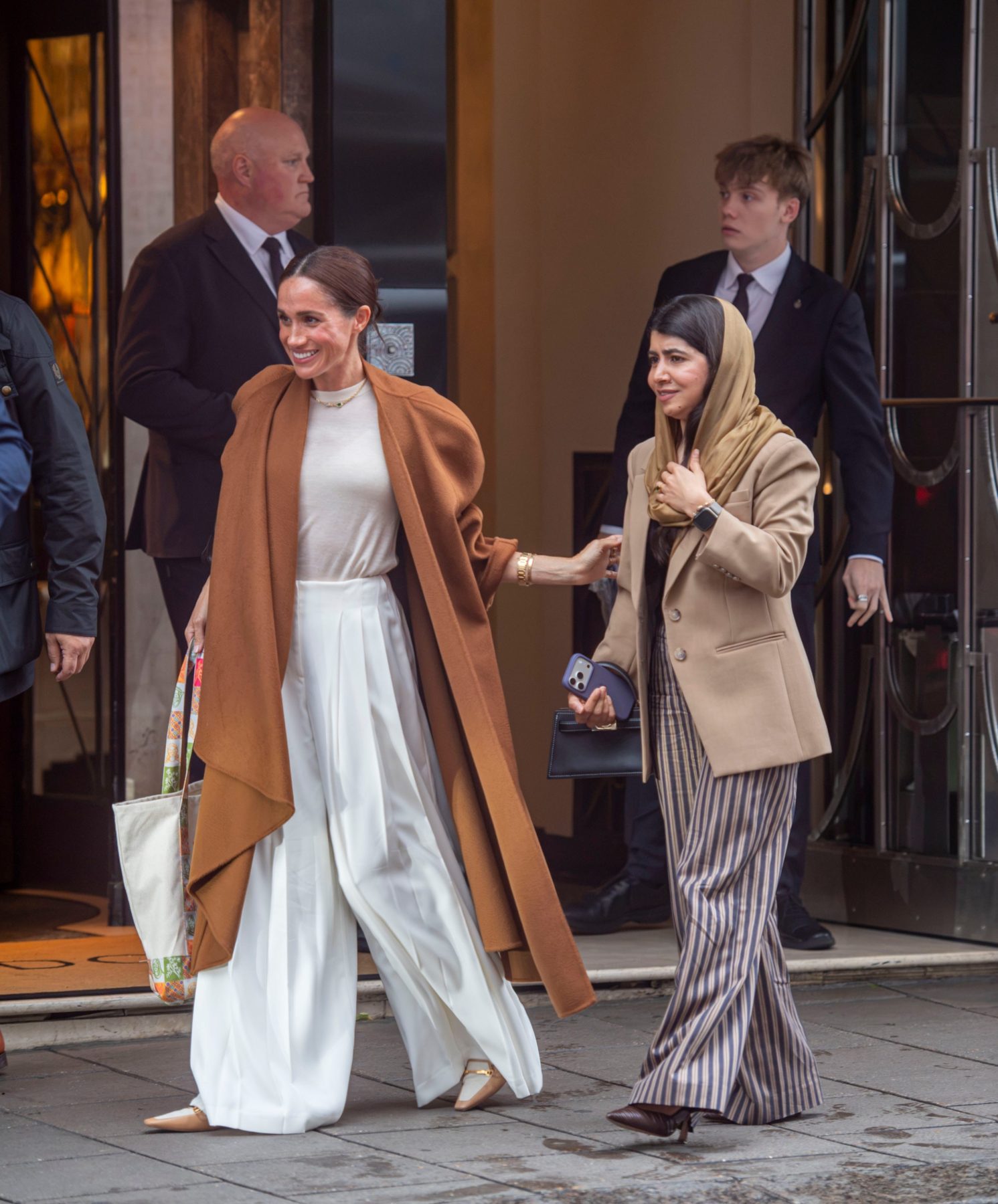 Duchess Meghan выбрала палаццо для обеда с Malala Yousafzai